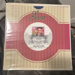 Elvis first day of issue stamp 1993